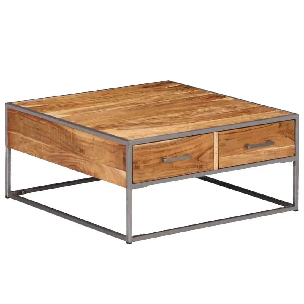 Moderner Couchtisch aus Akazienholz